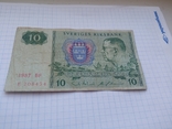 10 крон Швеции 1987 г., фото №2