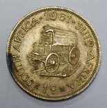 1 цент, 1961 г Южная Африка, фото №2