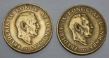 2 монеты по 2 кроны, 1952/54 г.г. Дания, фото №3