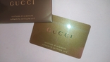 Коробка от очков Gucci, VIP карта, фото №4