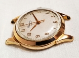 Позолочений годинник Raketa початку 60-х років Петродворецького годинникового заводу СРСР, фото №5