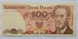 100 злотих 1986 р. Польща, фото №2