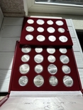 Набор серебряных монет "Олимпиада 80", фото №3