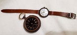 Кишенькові годинники та наручні годинники Salter у чорних футлярах часів Першої світової війни, фото №2