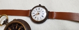 Кишенькові годинники та наручні годинники Salter у чорних футлярах часів Першої світової війни, фото №4