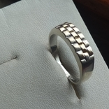 10. Кольцо серебро 19 размер, фото №8