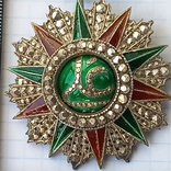 Знак офицера Ордена Славы (Нишан-Ифтикар), Тунис, конец XIХ, серебро ~35 гр., фото №5