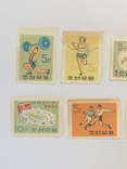 Серия из 8 марок Спорт Корея 1971г, фото №3