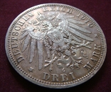 3 марки 1910р. Вiльгельм II. Прусiя, фото №6