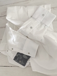 Чоловіча біла класична сорочка, KARL LAGERFELD розмір 38/96 на кнопках, приталена, numer zdjęcia 4