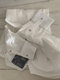 Чоловіча біла класична сорочка, KARL LAGERFELD розмір 38/96 на кнопках, приталена, numer zdjęcia 5