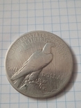 1 доллар США 1927 г. Серебро.Филадельфия, фото №3