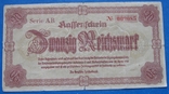 Судеты и Нижняя Силезия 20 марок 1945, фото №3