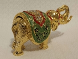 Миниатюрная шкатулка "Слон", фото №7