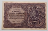 Польща 1000 марок 1919 р. Серія ІІ, фото №2