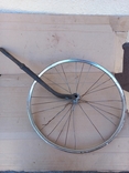 Колесо невеликого розміру 55см + вилка від ретро велосипеда, фото №5