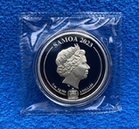 Орел Самоа 2023 Перша монета в серії Тираж 10 тис., фото №8