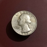 25 центів США, 1/4 долара, 1978, "D" - Денвер, фото №2
