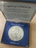 Ямайка 10 доларів 1977, фото №2