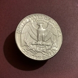 25 центів США, 1/4 долара, 1991, "P" - Філадельфія, фото №3