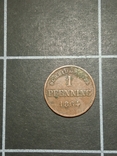 Баварія 1 pfennig 1864, фото №2
