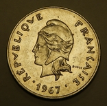50 франков, 1967 г Французская Полинезия, фото №3