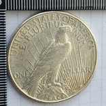 1 доллар, США, 1923 год, Peace Dollar, S, серебро 0.900, 26.82 грамма, фото №4