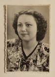 1950-е.Девушка, портрет, период СССР., фото №2