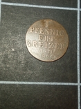 Рейсс-Грейц 1 pfennig frp greizer 1828, фото №2