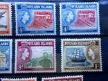1957 г. Великобритания колонии Питкерн Pitcairn Islands (**) 13 марок, фото №4