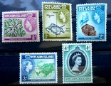 1957 г. Великобритания колонии Питкерн Pitcairn Islands (**) 13 марок, фото №7