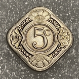 Нидерландские Антильские острова 5 центов, 1965 год (О1), фото №3