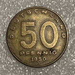 ГДР 50 пфеннигов, 1950 год (О1), фото №2