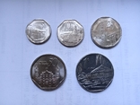 Монети Куби 5 шт., фото №2