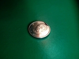 Монета 10 гривен 2020 года, разлом реверса., фото №5