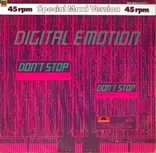 Цифрові емоції - Не зупиняйся - 1983. (ЄП). 12. Вінілові. Пластинка. Німеччина., фото №2