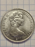 20 центов 1977 Соломоновы Острова, фото №3