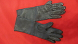 Удлиненные кожанные перчатки, фото №4