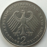 2дойч марки1994р Германія, фото №2