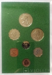 Swaziland Свазиленд - набор 7 монет 1 2 5 10 20 50 Cents 1 Lilangeni 1974 в футлярі, фото №4