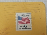 1995-198?Листівка з США(шлюбне оголошення?).Конверт з США. Авіа-марка США.Марка-Прапор США, фото №9