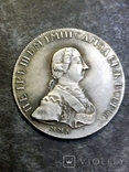 Рубль 1762 год Петр 3 ММД копия, фото №2