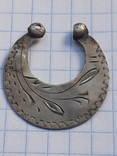 Козацька срібна сережка, фото №3