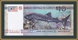 Джибути 40 франков 2017 P-46 (46a.2), фото №2