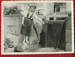 Харків, 1955, площа Перемоги, фонтан Дзеркальний струмінь, дівчина, фото №2