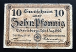 10 пфенниг 1920 года Нотгельд Германия, фото №2