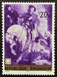 1976 р. Руанда Rwanda Van Dyck Ван Дік Мистецтво живопис, фото №2