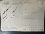 Открытое письмо "Парк при усадьбе Н.Некрасова, с.Карабиха", 1952 г., фото №3