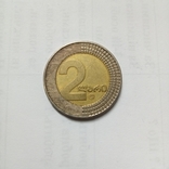 Монета 2 ларі Грузія, фото №2
