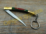 Нож складной Наваха 150,нож брелок с кольцом, фото №5